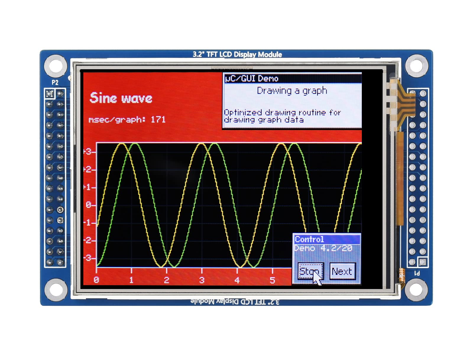 waveshare 3.2inch 320x240 Touch LCD (D) for STM32,ILI9341 LCD Controller,XPT2046 Touch Panel Controller with Touch Panel and Stand-Alone Controllers