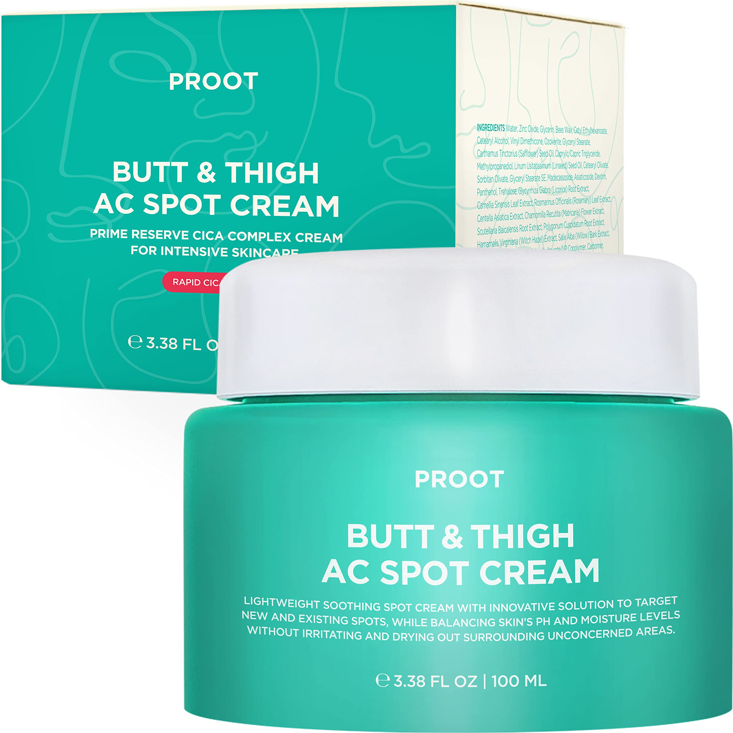 Butt Acne Cream | Butt Acne Cream for Body Blemishes | Butt Acne Cream Formulated with Natural Formula | Butt Acne Clearing Treatment Lotion | Butt Acne Spot Cream Targeting Stubborn Blemishes