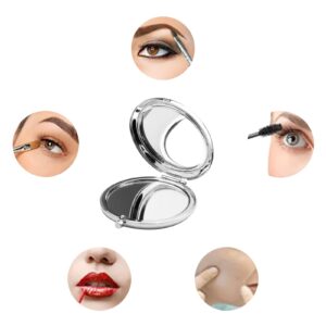 Zuo Bao RHONY Inspired Gift Housewives Makeup Mirror Sorry I'm Late I was in Glam Compact Mirror Gift for Mother Girlfriend （Sorry I'm Late）