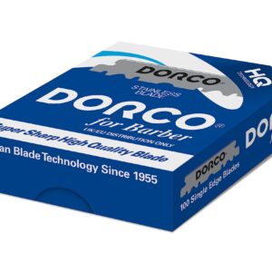 Dorco Sharp Single Edge Blades - 100 Blades