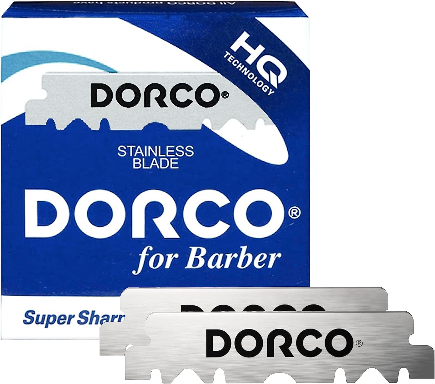 Dorco Sharp Single Edge Blades - 100 Blades