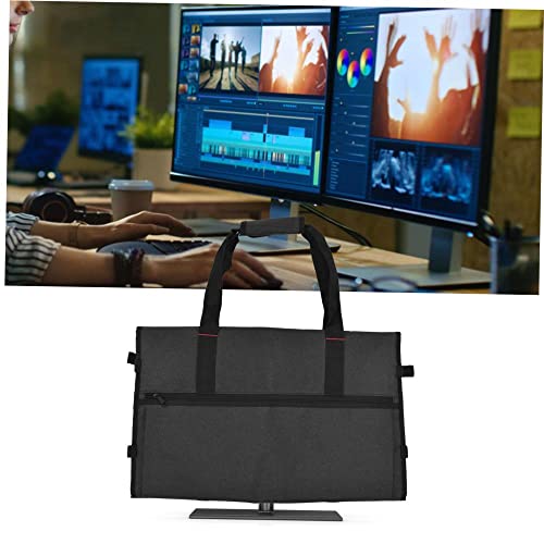 Protective LCD Screen - Portable Computer Monitor Carrying Bag for 24in Screens Travel-Friendly Monitor Storage Bag and Protective Monitor Sleeve