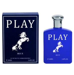 play blue cologne for men (inspired play blue) 3.4oz/100ml, natural spray, long lasting smell