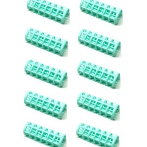 10pc Hair Roller Set W/Cover Small Assorted