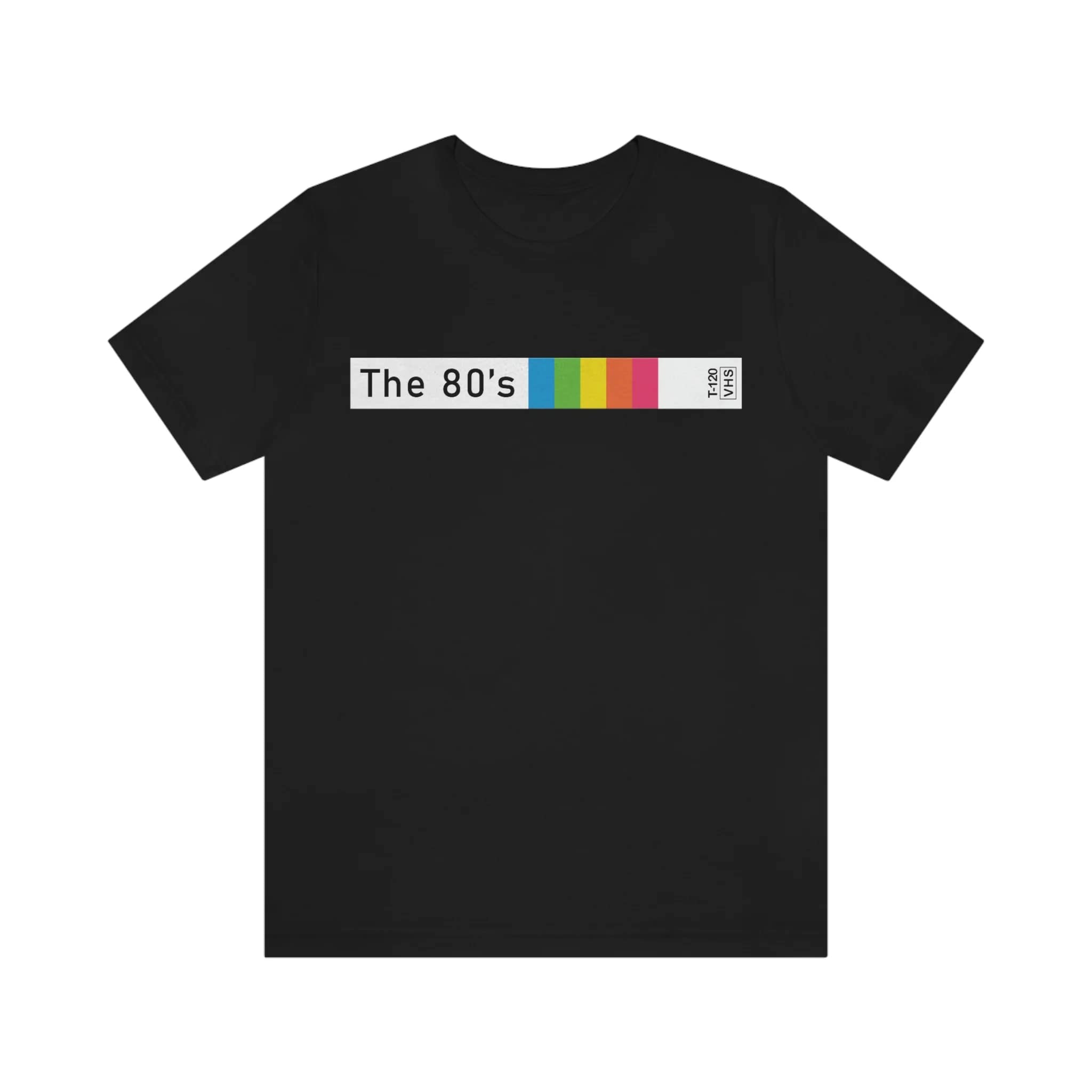 The 80s VHS T-Shirt Black S