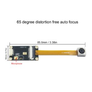 HD USB Carera Module, Autofocus OTG 2.0 Video Network Camera Board OV5640 5Mp With Digital Microphone