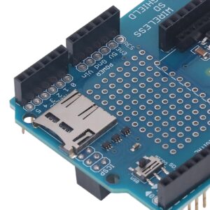 Terminal Point Prototype Expansion Board, Prototype Screw Shield Wireless On Board Storage Card Slot Prototype Board Kit Mounts For Computer