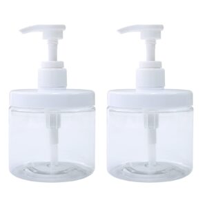 Cosywell Pump Bottle Dispenser Plastic Pump Bottles Refillable Bottles Small Travel Containers 20ml for Toiletries TSA Approved Silicone Cream Jars