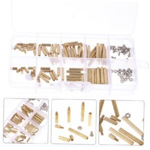 VILLCASE 480 Pcs Computer Screw PC Case Stand Deck Screws Miniature Kits Stand Offs Computer Screw Kit Ceiling Fan Screws Standoff for Circuit Board Motherboard Standoffs PCB Standoffs