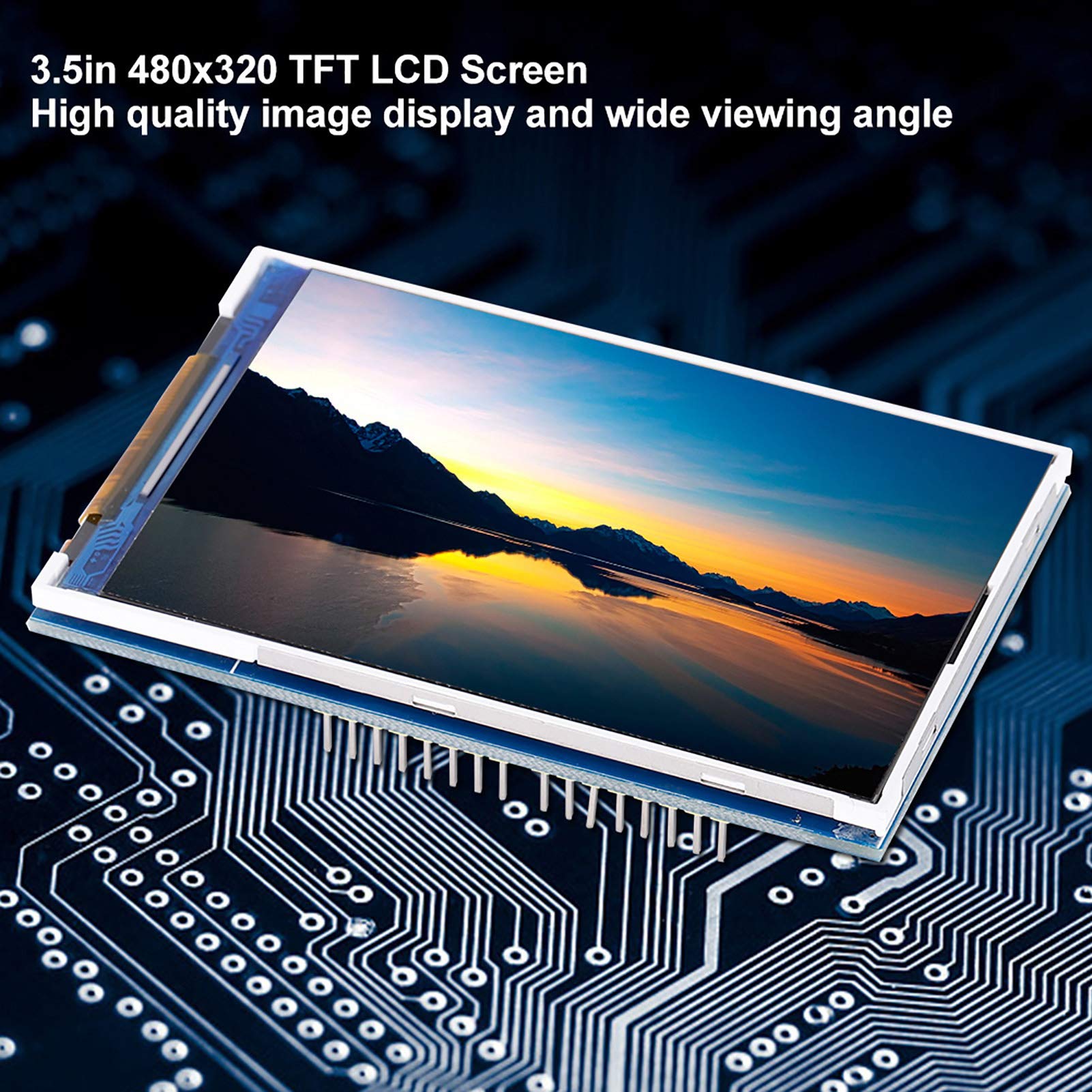 Touch Displa 3.5In Tft LCD Sn Module 480X320 for Board with Touch Panel (Without Touch)