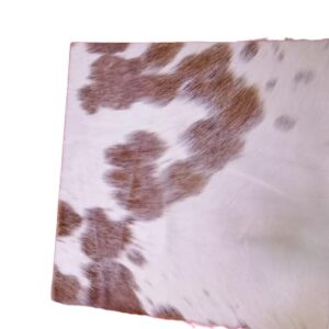 Natural Hair On Premium Quality Leather Cowskin Sheet with Hair on/Fur - NO Holes (Multi Color, 12"x12")