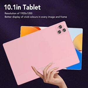 Naroote Office Tablet, 5G WiFi Dual Camera 4G LTE Gaming Tablet 10.1 Inch for Study (US Plug)