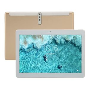 Call Tablet, 2.4G 5G WiFi 100-240V 10.1 Inch HD Tablet for Android 12 for Study (US Plug)