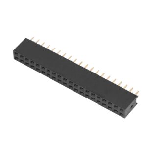 Raserry Pi Gpio He 5Pcs 2 X 20 Pins 2.54M Pitch Female Dual Row Short Pin Headers for Raserry Pi