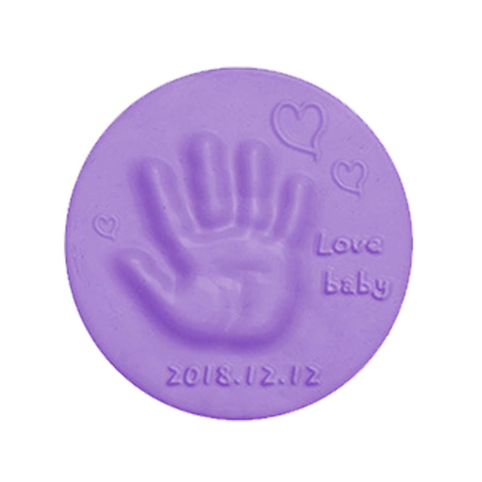 Uqiangy Soft Clay Fluffy Foam Supplies DIY Baby Care Hand Foot Inkpad Handprint Footprint Fingerprint Kids Toys for Children 50g Arts and Crafts for Kids 4-6 Bulk (F, One Size)