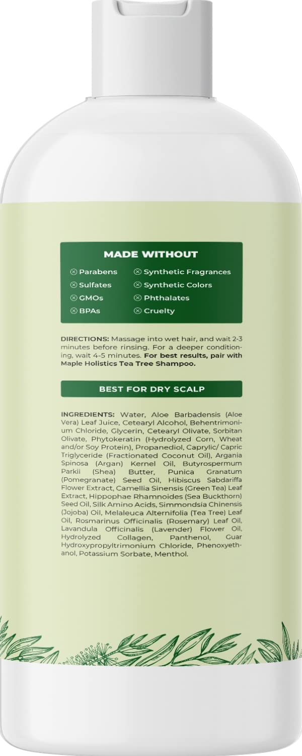 Oily Hair and Scalp Shampoo and Conditioner by Degrease - Oil-Control Haircare for Men and Women, Sulfate, Silicone and Paraben-Free with Pure Essential Oils, 16oz Each