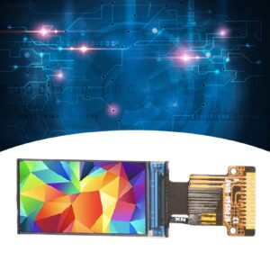 Septpenta 4PCS 0.96in TFT Color IPS Display Screen, 80×160 Resolution, Bright,Saturated, Natural Looking Images LCD, Embedded ST7735S Driver and SPI Bus, Small, Light and Thin Used in Various Places