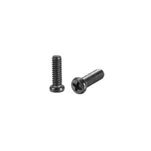 tool parts m2 x 6mm laptop computer screws 2.8mm dia head screw black 100pcs