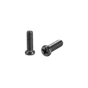 tool parts m2 x 8mm laptop computer screws 2.8mm dia head screw black 50pcs