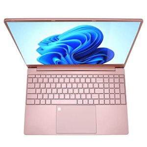 bewinner 15.6inch hd laptop computer, fingerprint unlock laptop, with 2k ips screen, quad core laptop, supports 8 hours of battery life, for office and home (12+128g us plug)