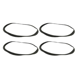 Jojomis 4x Hairdressing Barber Chair Basic Equipment Rubber Seal Trim Protect