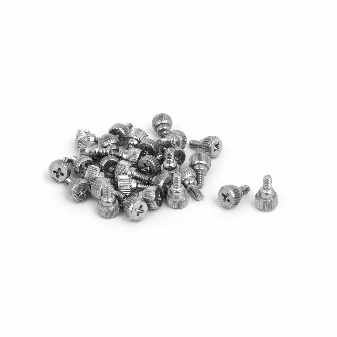 Tool parts 30 Pcs M3.5x6mm Male Thread Metal Computer Desktop PC Case Thumb Screws