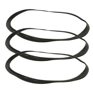 jojomis 3pcs salon chair hydraulic basic equipment rubber seal trim protect