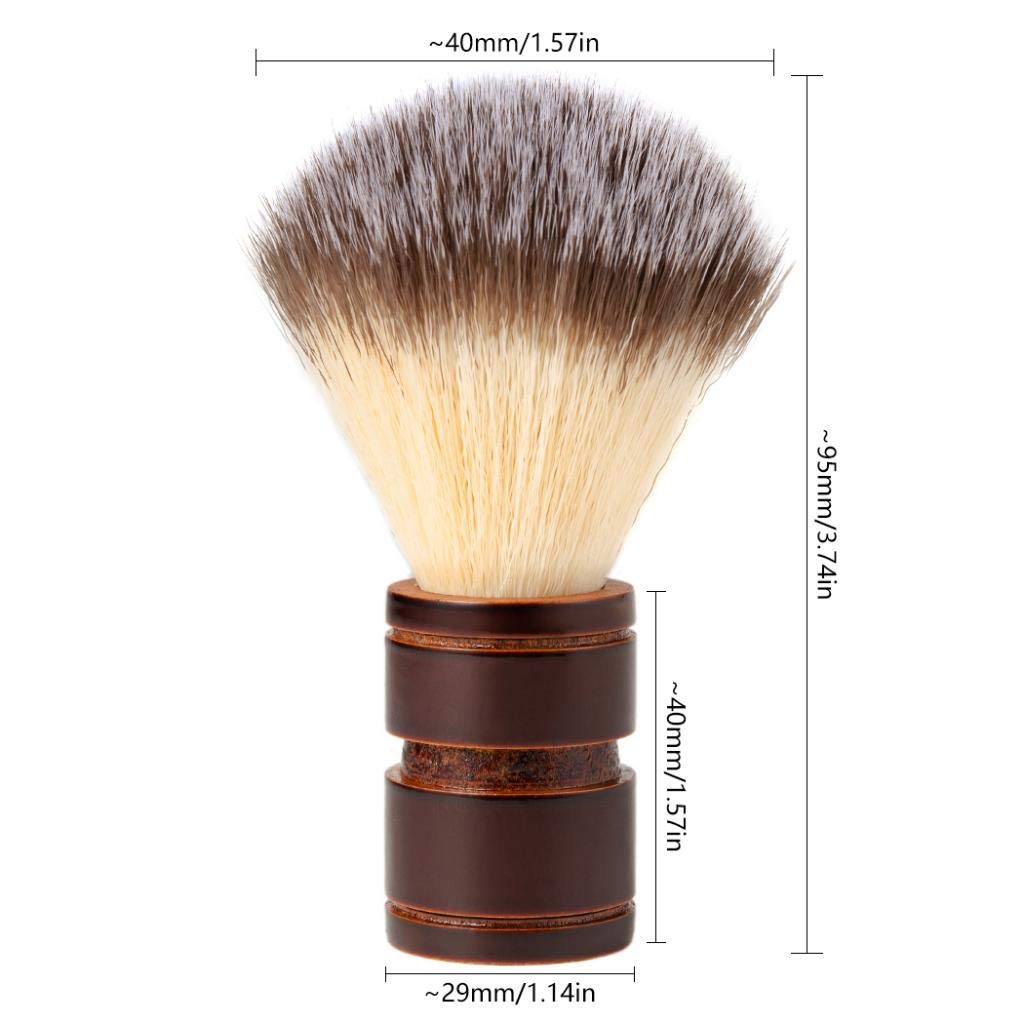 Jojomis Professional Shaving Brush Wooden Handle Gift