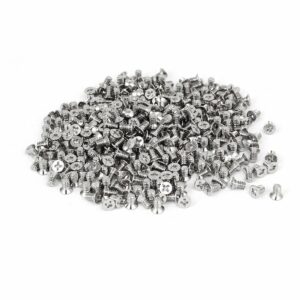 tool parts 400pcs computer pc case 3.5" hdd flat head hard drive screw 6#-32 unc