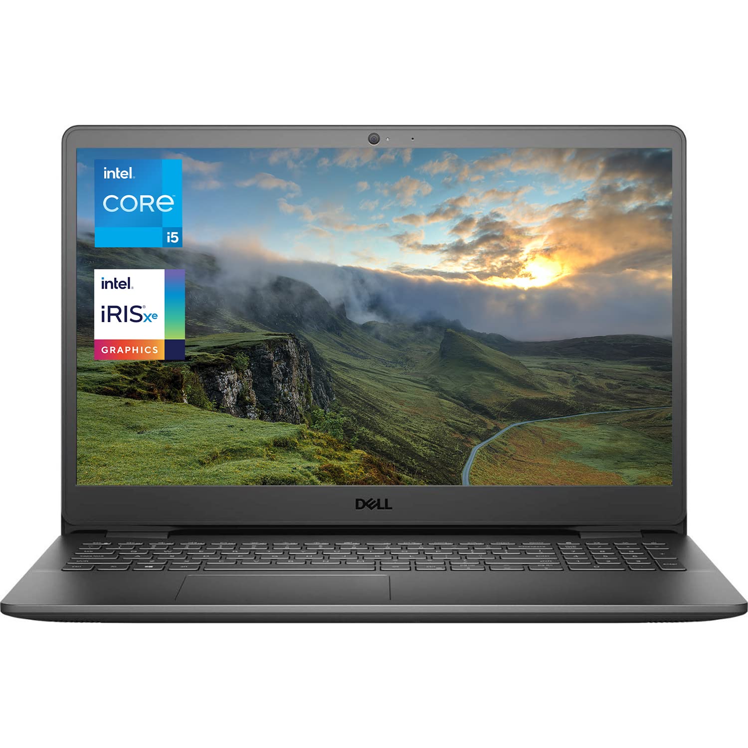 Dell Inspiron 3000 Series 3501 Laptop, 15.6 FHD Display, Intel Core i5-1135G7, 16GB DDR4 RAM, 512GB PCIe SSD, Webcam, WiFi, HDMI, SD Card Reader, Windows 11 Home, Black