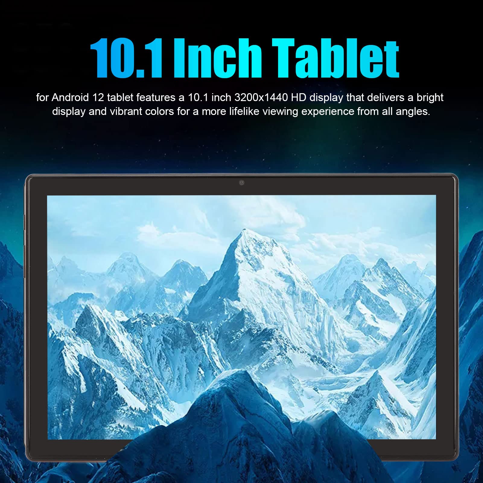 5G WiFi Tablet, Octa Core 10.1 Inch Dual SIM Dual Standby Support OTG HD Tablet Green for Adults (US Plug)