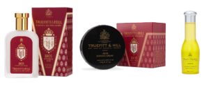 truefitt & hill 1805 shaving set: 1.98 fl. oz. pre-shave oil + 3.38 fl. oz. 1805 aftershave balm + 1805 shaving cream bowl