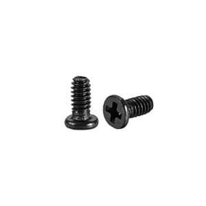 tool parts m1.4 x 3mm laptop notebook computer screws head screw black 200pcs