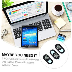 SOLUSTRE Computer Camera 3 pcs Sticker Blocker Laptop Protector Tablets Adhesive Tablet Anti-Hacking Hood Covers for with Camera Protecting Your Privacy Slide Anti-Peeping Computer USB Camera