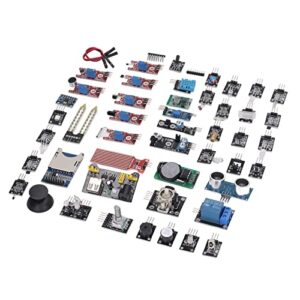 45pcs sensors modules starter kit sensor module clock board temp sensor module electronic component set kit for raspberry pi