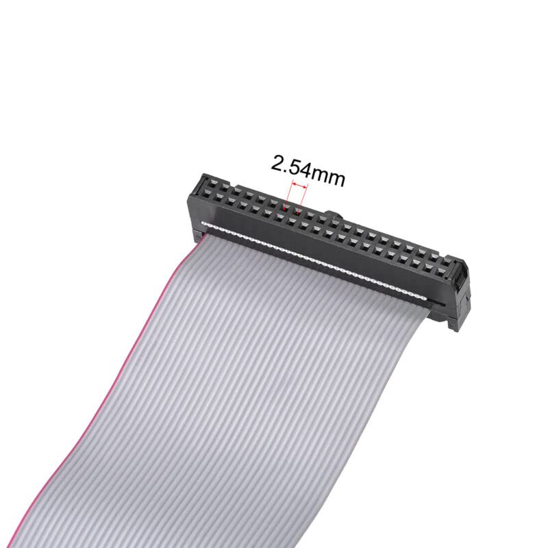 Tool parts IDC Wire Flat Ribbon Cable DB37 Female To FC-40 Female Connector 20cm Length