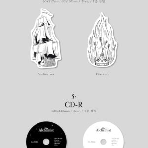 LA Poem - 2nd Mini Album The Alchemist CD (Random ver.)