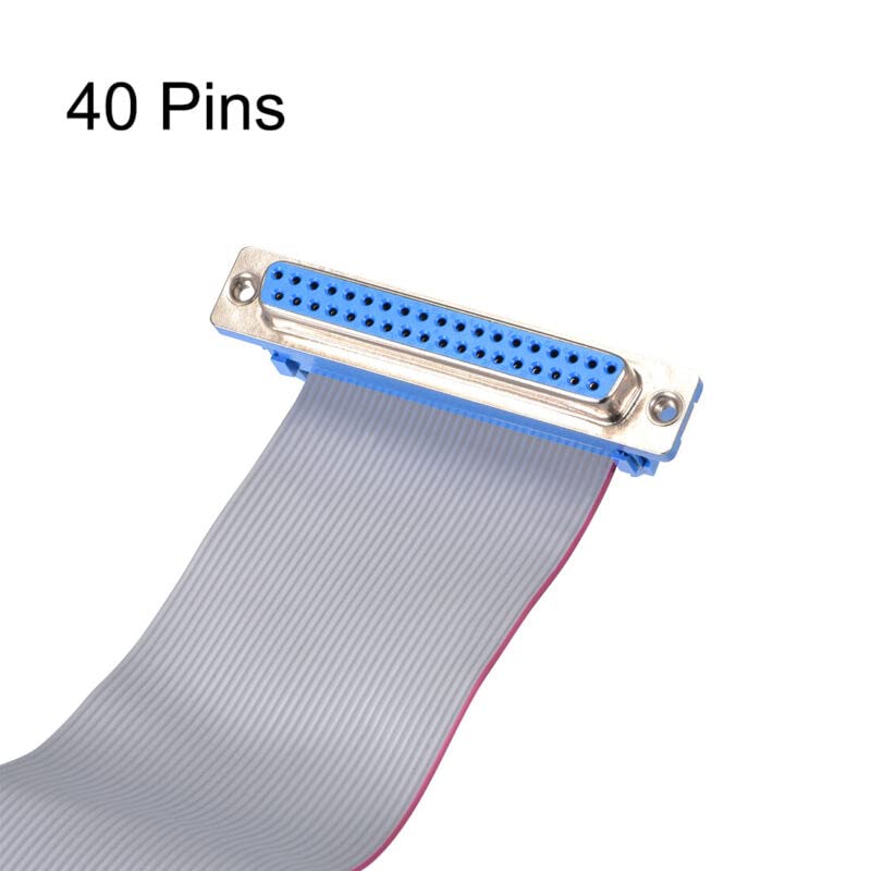 Tool parts IDC Wire Flat Ribbon Cable DB37 Female To FC-40 Female Connector 20cm Length