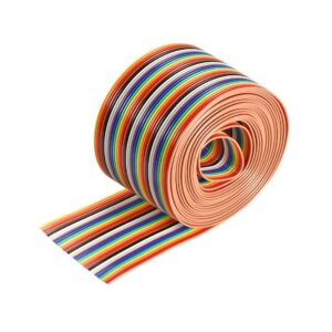 tool parts idc rainbow wire flat ribbon cable 34p 1.27mm pitch 3meter/9.8ft length