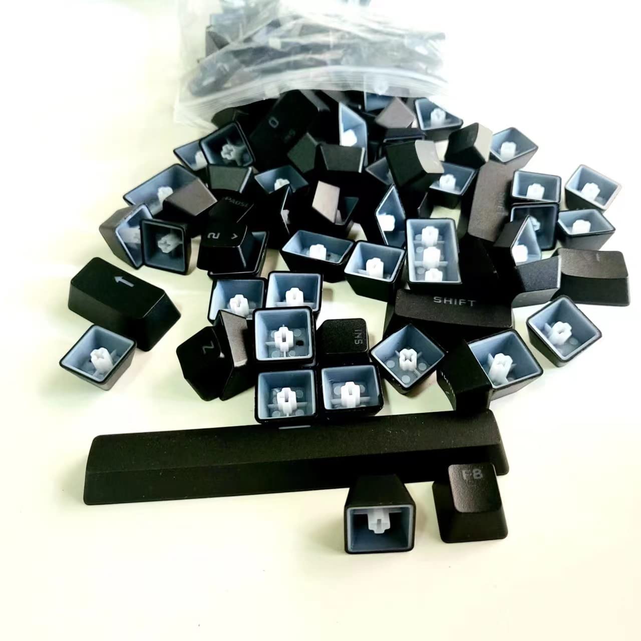 104pcs Keycaps for Corsair K100 /K70 RGB TKL/ K70 Pro Mini / K65 Mini Corsair K70 RGB PRO Mechanical Gaming Keyboard (Key Cap)