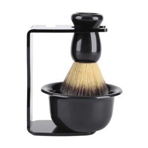 Tbest 3 Pcs Professional Men Shaving Brush Stand Holder Bowl Set Shaving Brush Set,Shaving Brush Set Taylors of Bond Street,Shaving Brush Stand,Rakkniv