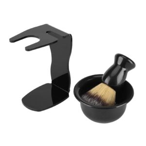 Tbest 3 Pcs Professional Men Shaving Brush Stand Holder Bowl Set Shaving Brush Set,Shaving Brush Set Taylors of Bond Street,Shaving Brush Stand,Rakkniv