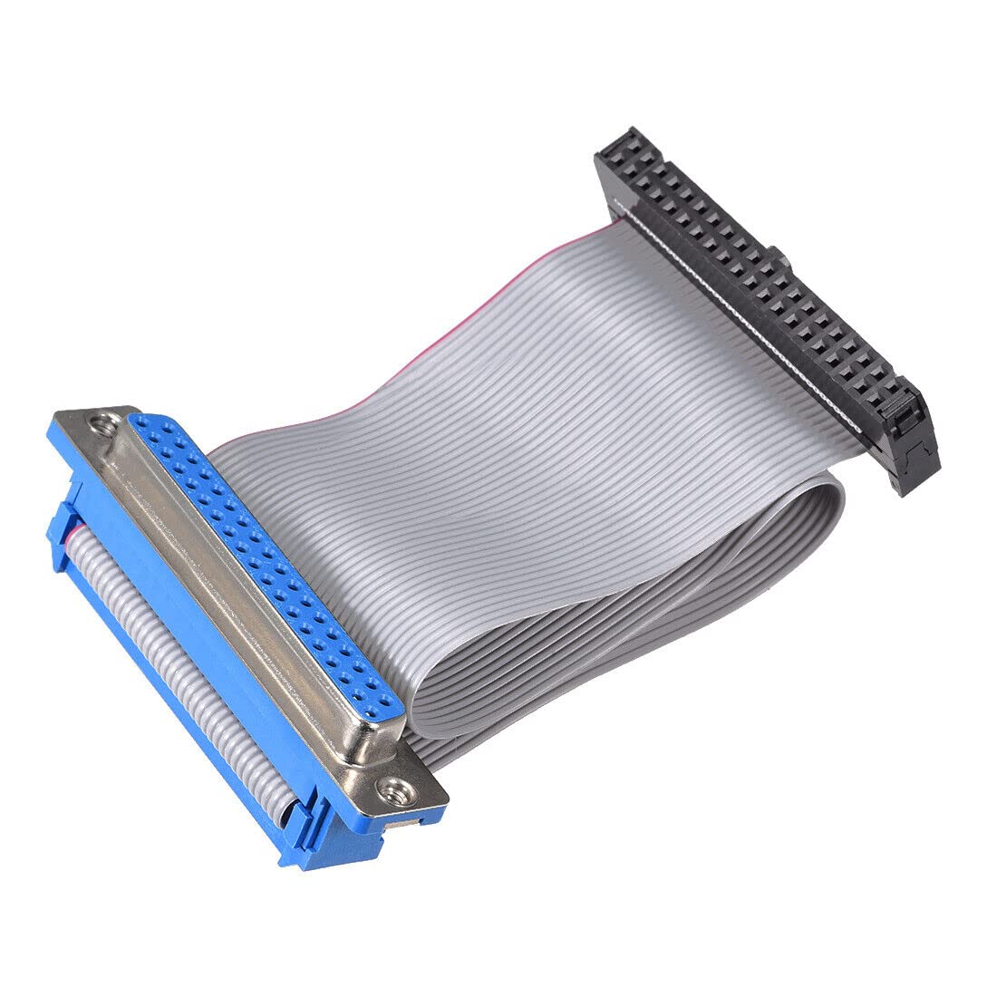 Tool parts IDC Wire Flat Ribbon Cable DB37 Female To FC-40 Female Connector 20cm Length