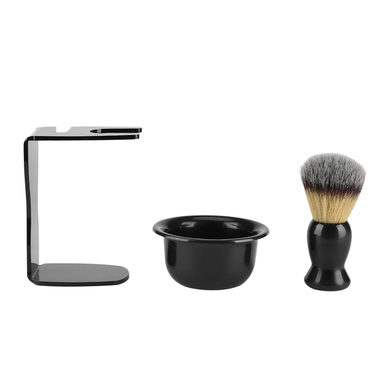 Tbest 3 Pcs Professional Men Shaving Brush Stand Holder Bowl Set Shaving Brush Set,Shaving Brush Set Taylors of Bond Street,Shaving Brush Stand,Rakkniv