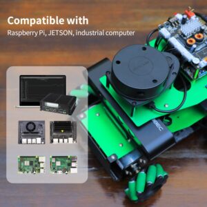 Yahboom Multifunctional Programming Development Board for Raspberry Pi Jetson Nano Orin Building ROS1 ROS2 Robot Expansion Board with 9-axis IMU Sensor STM32F103C8T6 Core (ROS Expansion Board)