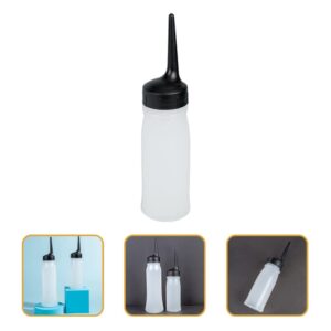 FRCOLOR 3pcs Dry Cleaning Bottle Hair Dye Bottle Hair Squeeze Bottle Hair Oil Applicator Hair Dye Bottle Applicator Salon Hair Dye Bottle Hair Dyeing Bottle Filling Plastic Bottle