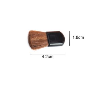 30Pcs Disposable Mini Cosmetic Face Blush Brushes Portable Loose Powder Brush Foundation Brush Makeup Brush Beauty Tool for Mixing Liquid, Cream or Powder Cosmetics