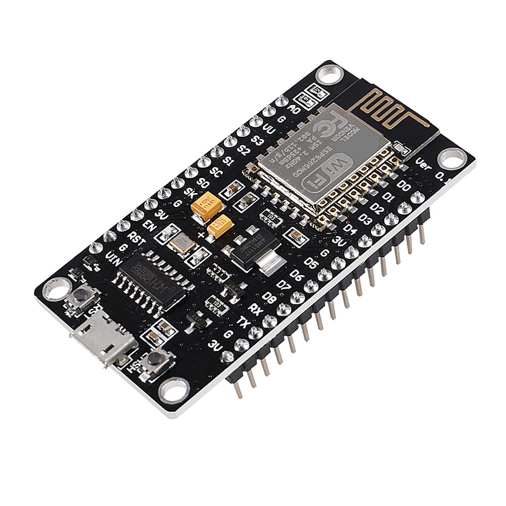 D-FLIFE 5pcs ESP8266 Serial Wireless Module CH340 NodeMcu V3 Lua WiFi Internet of Things New Version Development Board Compatible with Arduino IDE/MicroPython