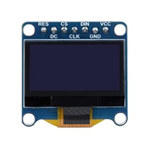 waveshare 0.96inch OLED Display Module, 128×64 Resolution, SPI / I2C Communication, Yellow&Blue Version