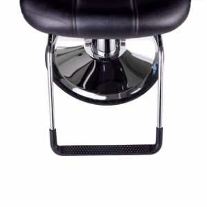 Beautystyle Reclining Barber Chair with Headrest Hydraulic Recline Salon Chair for Hair Stylist